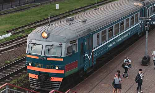 Rail freight as part of intermodal transport